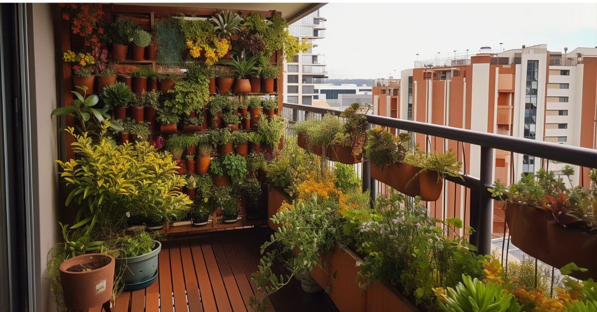 Fence Railing Hanging Pots