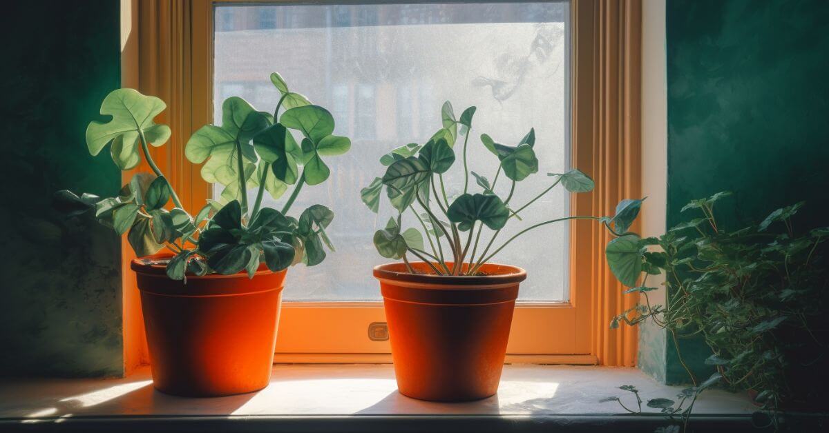 Moving plants indoors for the winter