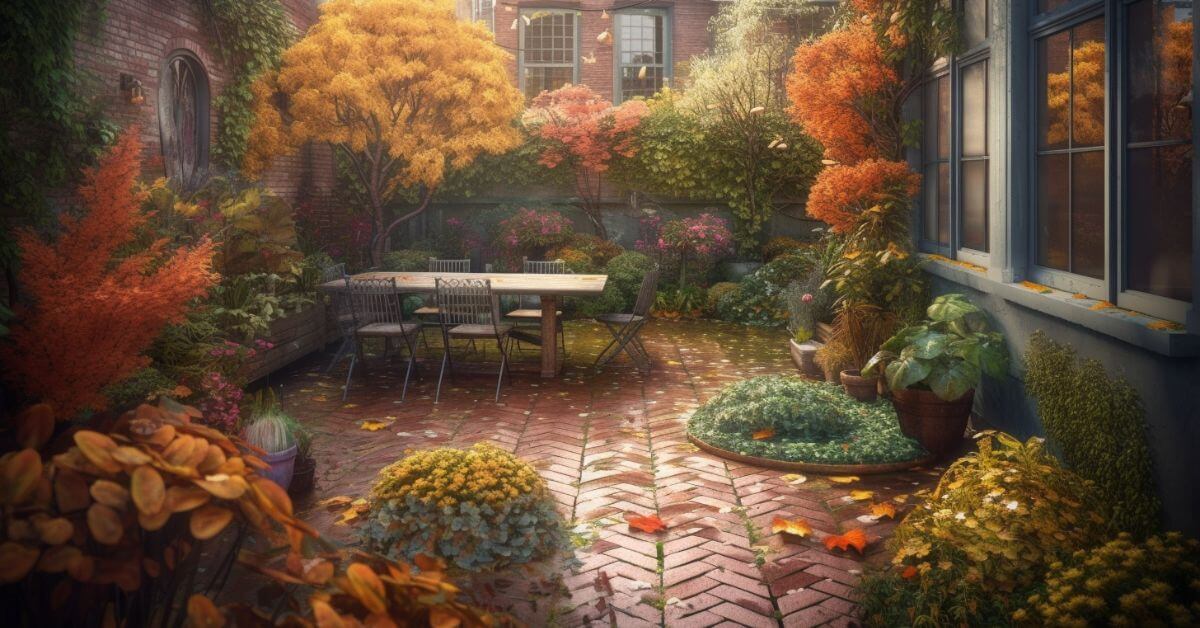 Autumn Patio Garden
