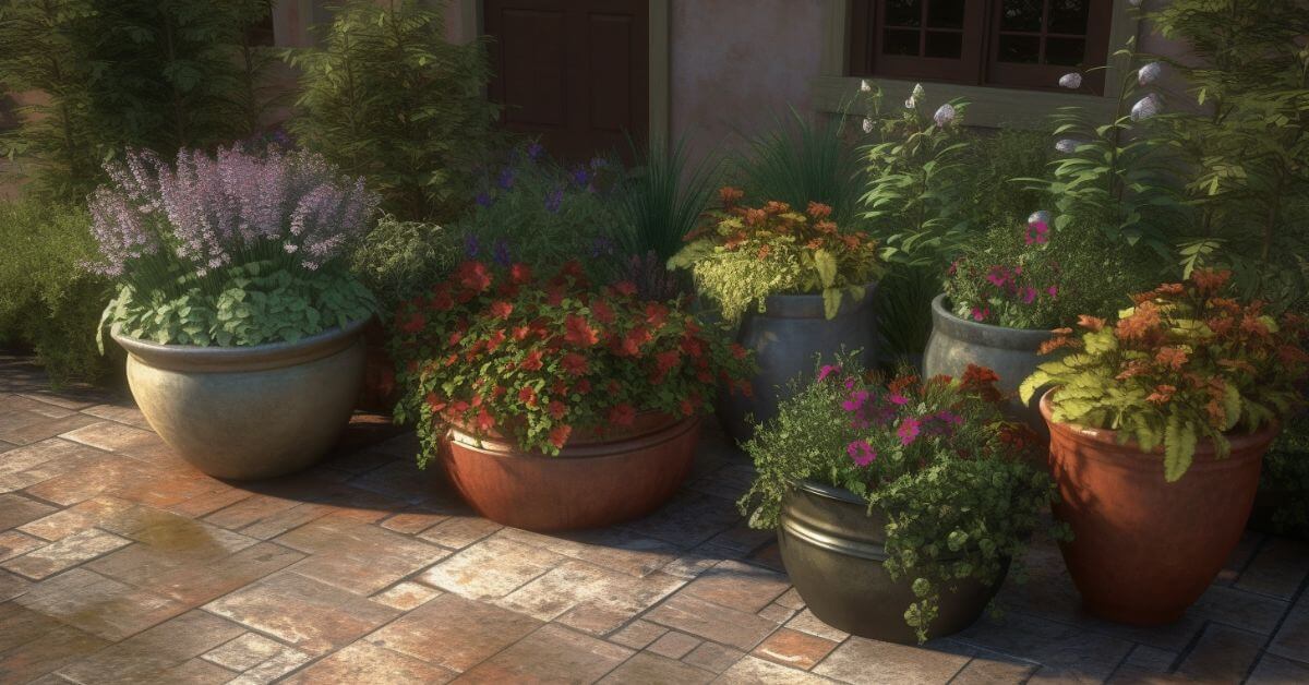 Container Patio Garden